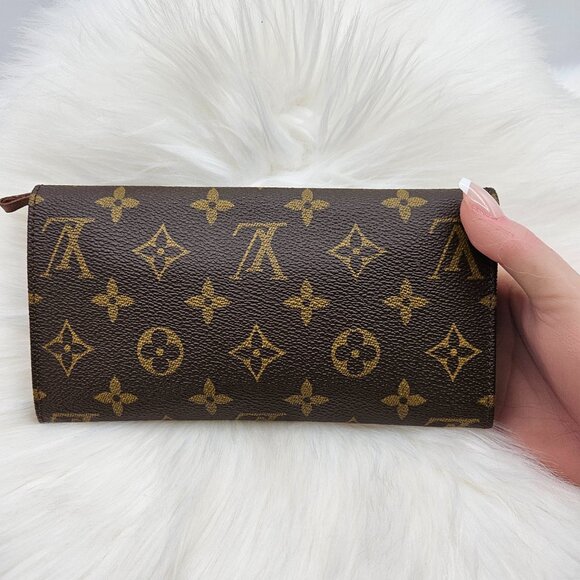 LV `Monogram Flap Porte Tresor Wallet - Picture 7 of 17